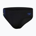 Slipy pływackie męskie Speedo Tech Panel 7 cm Brief black/chroma blue/spritz 4