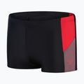 Bokserki kąpielowe męskie Speedo Dive Aquashort black/fed red/dove grey 4