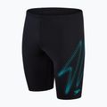 Jammery pływackie męskie Speedo HyperBoom Placement Jammer black/bolt 5