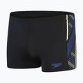 Bokserki kąpielowe męskie Speedo Tech Panel Aquashort black/chroma blue/spritz 4