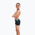 Bokserki kąpielowe dziecięce Speedo Hyper Boom Logo Splice black/bolt 6