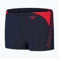 Bokserki kąpielowe dziecięce Speedo Hyper Boom Logo Splice true navy/fed red 4