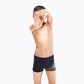 Bokserki kąpielowe dziecięce Speedo Medley Logo Aquashort true navy/spritz 5