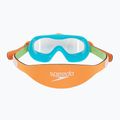 Maska do pływania dziecięca Speedo Biofuse Mask Infant azure blue/fluo green/fluo orange/clear 5