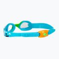 Okulary do pływania dziecięce Speedo Illusion azure blue/fluro green/fluro orange/clear 4