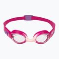 Okulary do pływania dziecięce Speedo Illusion blossom/electric pink/clear 2