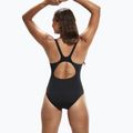 Strój pływacki jednoczęściowy damski Speedo Placement Muscleback black/fed red/chroma blue 7