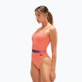 Strój pływacki jednoczęściowy damski Speedo Belted Deep U-Back soft coral/miami lilac/ammonite 5