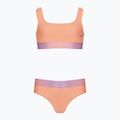 Strój pływacki dwuczęściowy dziecięcy Speedo Contrast Band Two Piece soft coral/miami lilac