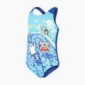 Strój pływacki jednoczęściowy dziecięcy Speedo Digital Printed Swimsuit cobalt/azure/white 3