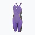 Strój startowy damski Speedo Fastskin LZR Pure Intent Openback Kneeskin miami lilac/usa charcoal