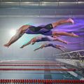 Strój startowy damski Speedo Fastskin LZR Pure Intent Openback Kneeskin miami lilac/usa charcoal 8
