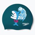 Czepek pływacki dziecięcy Speedo Printed Silicone pluto/azure blue/white 3