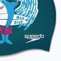 Czepek pływacki dziecięcy Speedo Printed Silicone pluto/azure blue/white 4