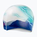 Czepek pływacki Speedo Digital Printed thunderbolt white/blue 2