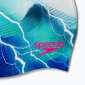 Czepek pływacki Speedo Digital Printed thunderbolt white/blue 4