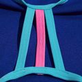 Strój pływacki jednoczęściowy dziecięcy Speedo Solid Lane Line Back pink/blue 2