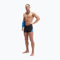 Bokserki pływackie męskie Speedo Allover Digital V-Cut Aquashort black/blue 11