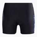 Bokserki pływackie męskie Speedo Allover Digital V-Cut Aquashort black/blue 2