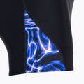 Bokserki pływackie męskie Speedo Allover Digital V-Cut Aquashort black/blue 3