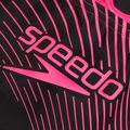 Strój pływacki jednoczęściowy Speedo Medley Logo Medalist black/electric pink 3