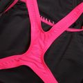 Strój pływacki jednoczęściowy Speedo Medley Logo Medalist black/electric pink 4