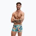 Bokserki pływackie męskie Speedo Escape Aquashort peacock/cupid coral/pale tan/fresh blue/sad taupe 5