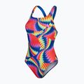 Strój pływacki jednoczęściowy damski Speedo Allover Digital Leaderback watermelon/flare pink/man peel/lemon drizzle 2