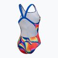 Strój pływacki jednoczęściowy damski Speedo Allover Digital Leaderback watermelon/flare pink/man peel/lemon drizzle 3