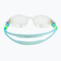 Okulary do pływania damskie Speedo Biofuse 2.0 clear/white/marine blue/clear 4