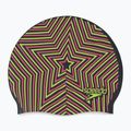 Czepek pływacki dziecięcy Speedo Reversible Slogan starburst true cobalt/flare pink 2