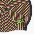 Czepek pływacki dziecięcy Speedo Reversible Slogan starburst true cobalt/flare pink 4