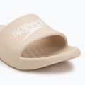 Klapki damskie Speedo Slide AF pale tan 7
