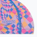 Czepek pływacki dziecięcy Speedo Printed Pace peony pink/nectarine/kiki pink 2