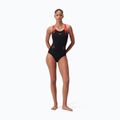 Strój pływacki jednoczęściowy Speedo Placement Laneback black/siren red/plum dandy 7