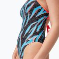 Strój pływacki jednoczęściowy damski Speedo Allover Digital Lattice Tie-Back black/picton blue/siren red 6