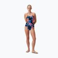 Strój pływacki jednoczęściowy damski Speedo Allover Fixed Crossback true navy/siren red/punch blue 6
