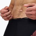 Bokserki pływackie męskie Speedo Medley Logo Aquashort black/siren red 10
