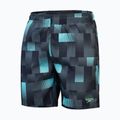 Szorty kąpielowe męskie Speedo Xpress Lite Allover 18" usa charcoal/black/marine blue