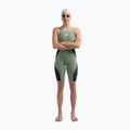 Strój startowy damski Speedo Fastskin LZR Pure Intent 2.0 Openback Kneeskin country green/black/tridescent 7