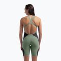 Strój startowy damski Speedo Fastskin LZR Pure Intent 2.0 Openback Kneeskin country green/black/tridescent 8