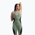 Strój startowy damski Speedo Fastskin LZR Pure Intent 2.0 Openback Kneeskin country green/black/tridescent 9