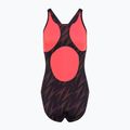 Strój pływacki jednoczęściowy Speedo HyperBoom Allover Medalist black/plum dandy/siren red 2