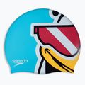 Czepek pływacki dziecięcy Speedo Printed Character chima kira azure 4