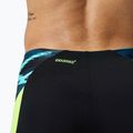 Bokserki pływackie męskie Speedo Endurance+ MAX Splice Aquashort black/hyper yellow 4