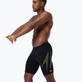 Jammery pływackie męskie Speedo HyperBoom Placement Jammer black/hyper yellow 3