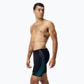 Jammery pływackie męskie Speedo Tech Panel Jammer black/cobalt pop