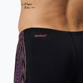 Bokserki pływackie męskie Speedo Tech Panel Aquashort black/coral sands 5