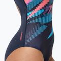 Strój pływacki jednoczęściowy damski Speedo Digital Printed Medalist zoom boom/true navy 4