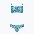 Strój pływacki dwuczęściowy damski Speedo Printed Adjustable Thinstrap hapuna blue